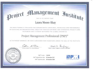 Lauras pmp cert